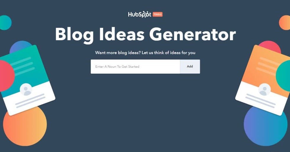 ابزار Blog idea generator در استراتژی بازاریابی محتوا