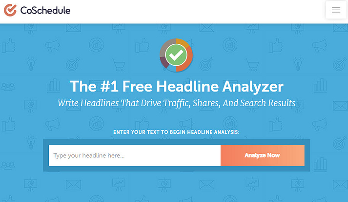 ابزار Blog Post Headline Analyzer در استراتژی بازاریابی محتوا